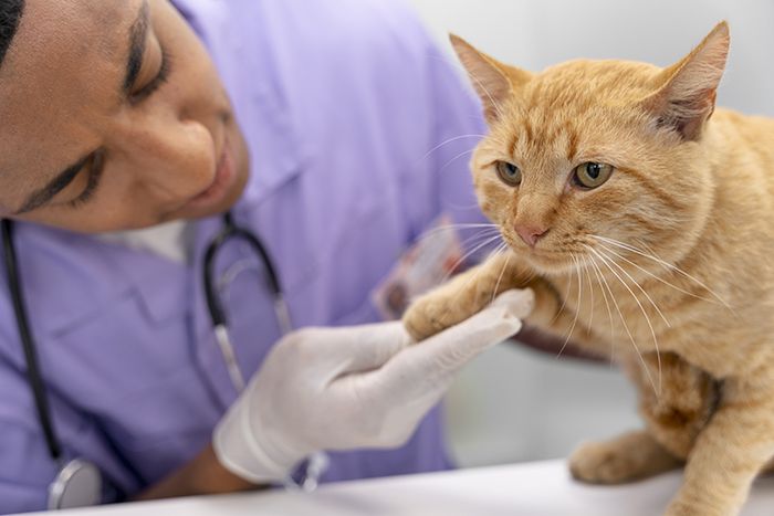close-up-veterinarian-taking-care-pet